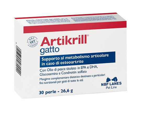 Artikrill gatto blister 30 perle