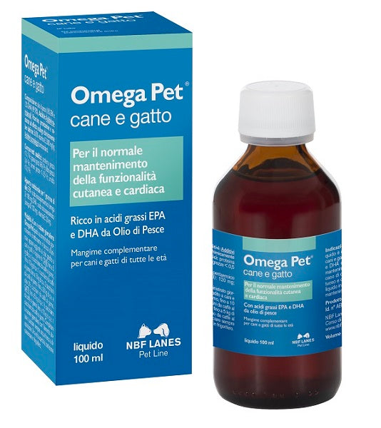 Omega pet olio flacone 100 ml