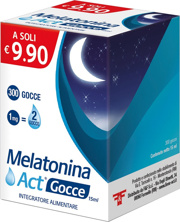 Melatonina act gocce 15 ml