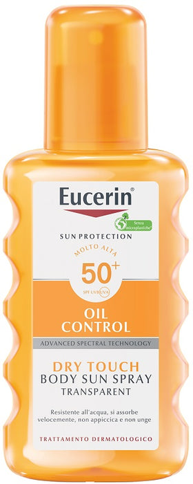 Eucerin sun spray transparent spf50 200 ml