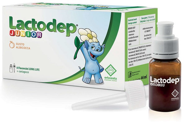 Lactodep junior 8 flaconcini x 5,5 ml