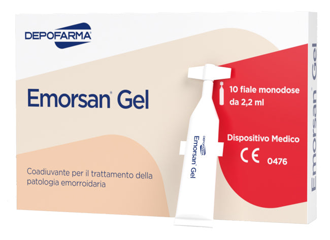 Emorsan gel 10 fiale monodose da 2,2 ml