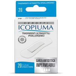 Icopiuma cerotto trasparente medio 20 pezzi