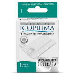 Icopiuma cerotto strisce in tessuto non tessuto 6x50 cm 1 pezzo