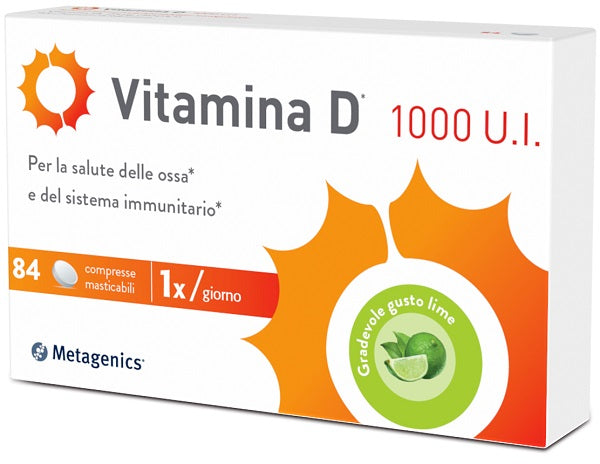 Vitamina d 1000 ui 84 compresse masticabili