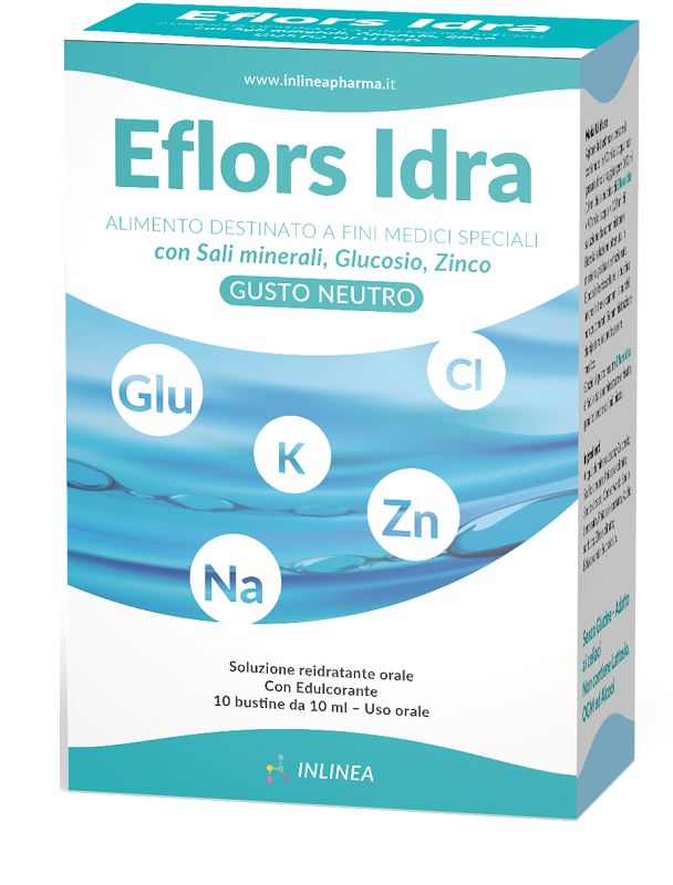 Eflors idra 10 bustine x 10 ml