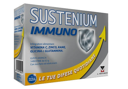Sustenium immuno energy 14 bustine da 4,5 g