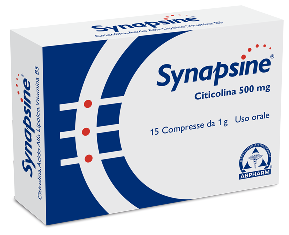 Synapsine blister 15 compresse astuccio 15 g