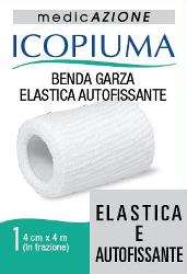 Icopiuma benda garza elastica autofissante cm 4x4 mt