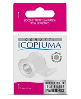 Icopiuma cerotto in rocchetto bianco cm 5x500 cm
