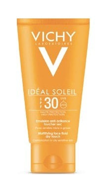 Ideal soleil viso dry touch 30