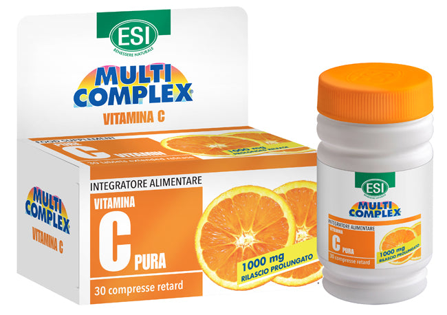 Esi multicomplex vitamina c pura 1000 mg retard 30 compresse