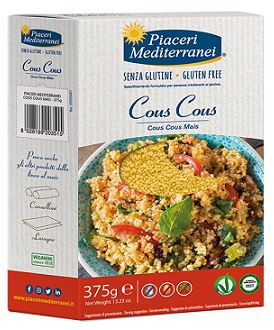 Piaceri mediterranei cous cous di mais 375 g