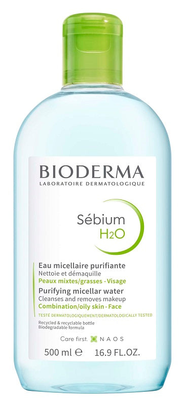 Sebium h2o acqua micellare detergente purificante 500 ml