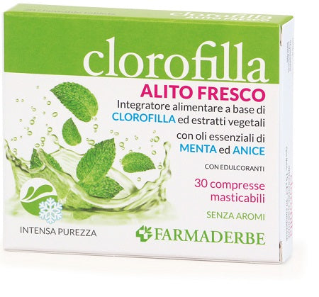 Clorofilla breath purifing 30 compresse masticabili