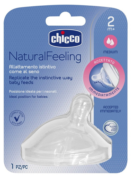 Chicco tettarella stepup new 2m+ flusso medio