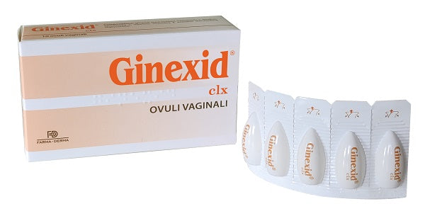 Ginexid 10 ovuli vaginali 2 g