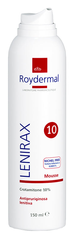 Lenirax mousse dermatologica crotamitone 10% 150 ml