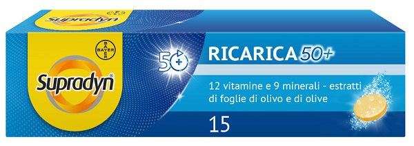 Supradyn ricarica 50+ 15cpr ef