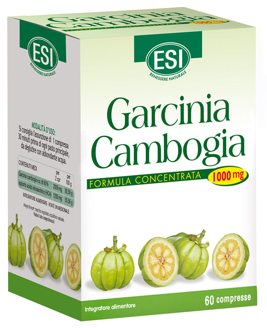 Esi garcinia cambogia 1000 mg 60 compresse