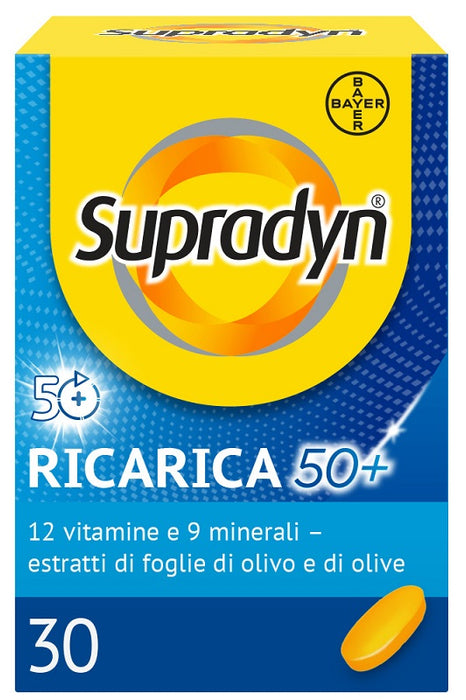 Supradyn ricarica 50+ 30 compresse