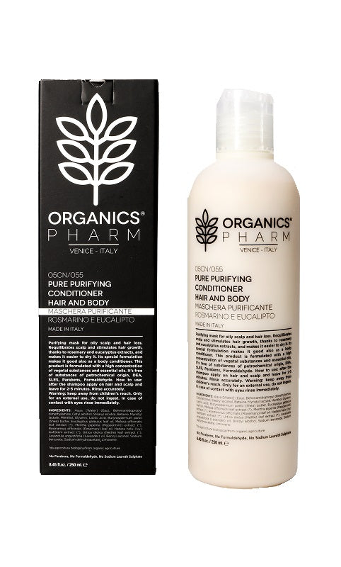 Organics pharm pure purifying conditioner hair and body 250 ml