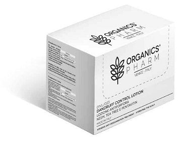 Organics pharm dandruff control lotion neem oil-tea tree-pentavin 12 fiale da 6 ml