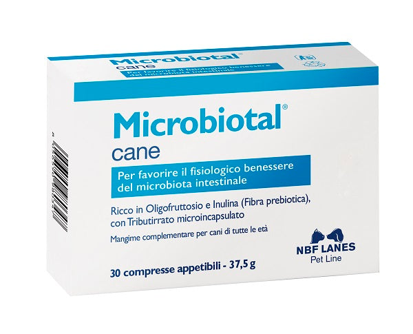 Microbiotal cane blister 30 compresse appetibili