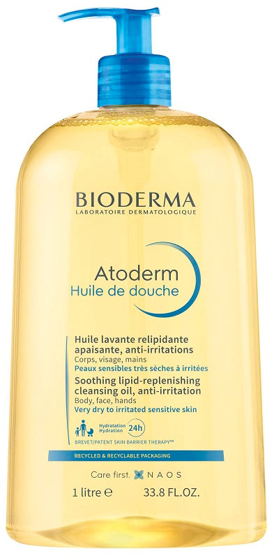 Atoderm huile de douche 1 litro