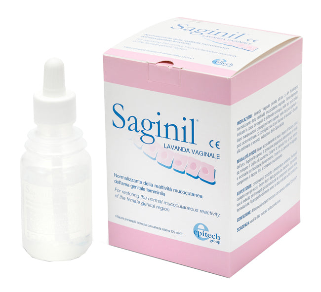 Saginil soluzione vaginale 4 flaconi da 125 ml