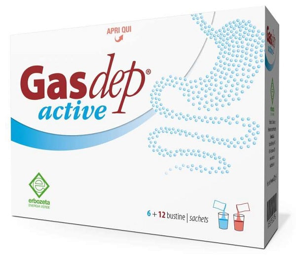 Gasdep active 6+12 bustine