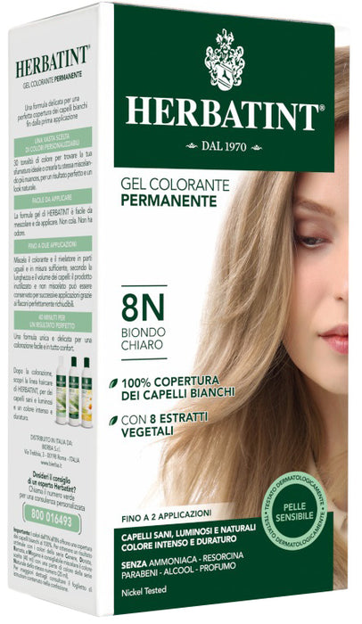 Herbatint 8n biondo chiaro 150 ml