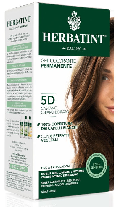 Herbatint 5d cast chi dor150ml