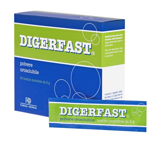 Digerfast polvere 24 bustine monodose 2 g