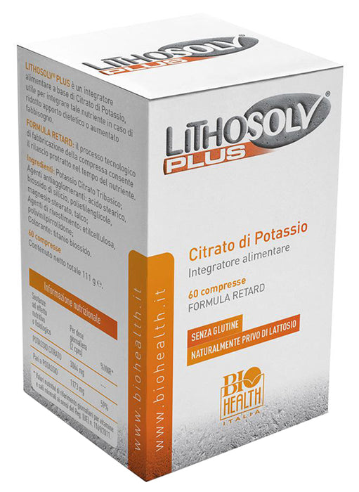 Lithosolv plus 60 compresse