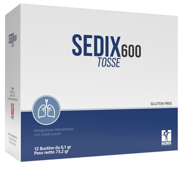 Sedix 600 tosse 12 bustine
