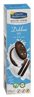 Piaceri mediterranei dobloni dark 120 g