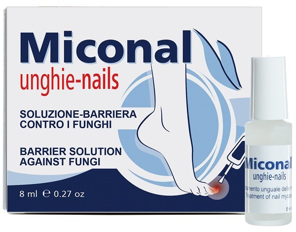 Miconal unghie soluzione barriera contro i funghi 8 ml