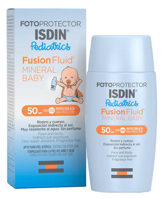 Fotoprotector mineral baby 50+