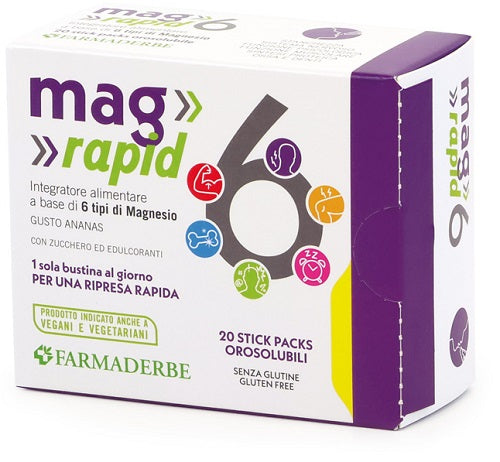 Mag 6 rapid 20 stick da 1,5 g