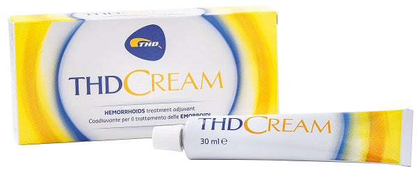 Thd cream crema coadiuvante per il trattameto delle emorroidi 30 ml in tubo con applicatore rettale