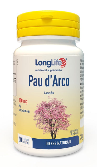 Longlife pau d'arco 60 capsule vegetali