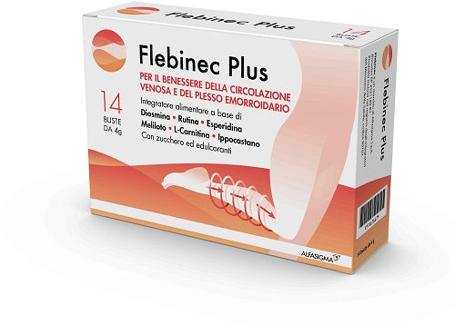 Flebinec plus 14 bustine 4 g