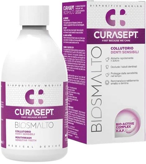 Curasept biosmalto collutorio denti sensibili 300 ml
