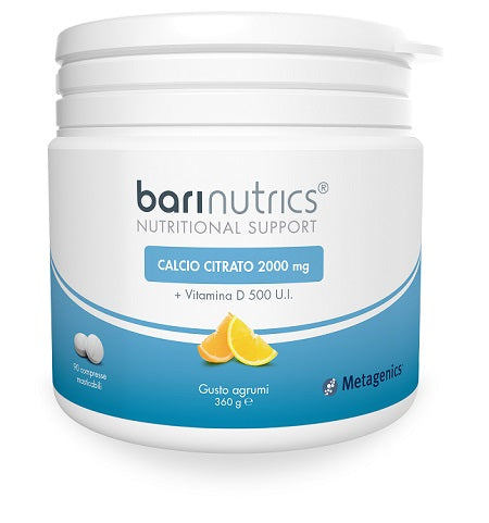 Barinutrics calcio citrato arancia limone ita 90 compresse