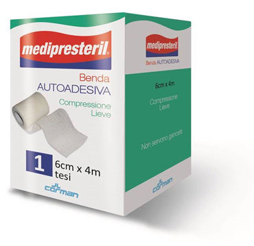 Benda adesiva medipresteril 6x400cm