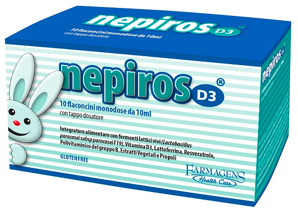 Nepiros d3 10 flanconcini da 10 ml