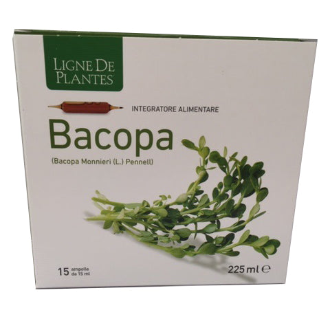 Bacopa bio 15 ampolle bevibili da 15 ml
