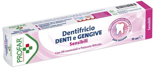 Dentifricio denti e gengive sensibili 75 ml profar