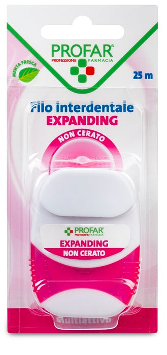 Filo interdentale expanding 25 m profar